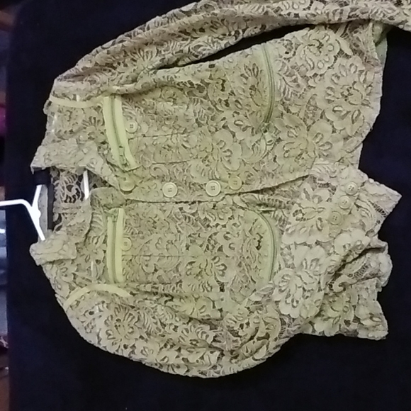 Women's lace blazer - Picture 2 of 4